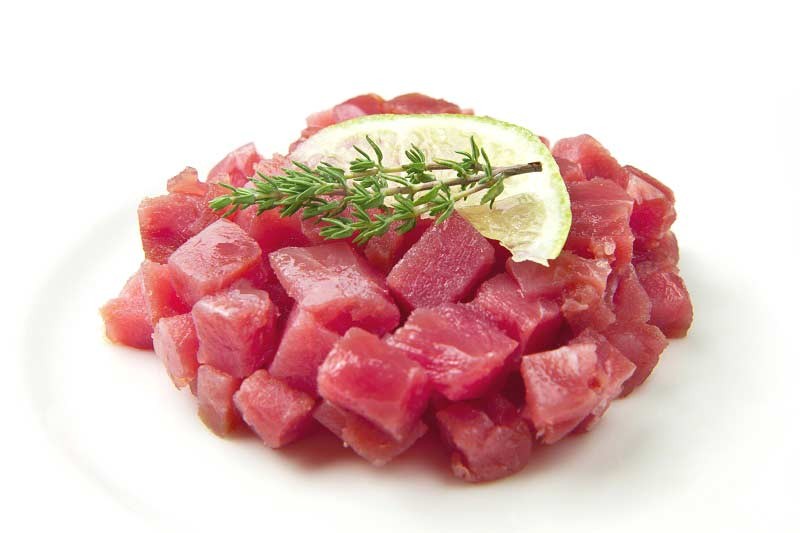 Tonno Pinne Gialle Tartare